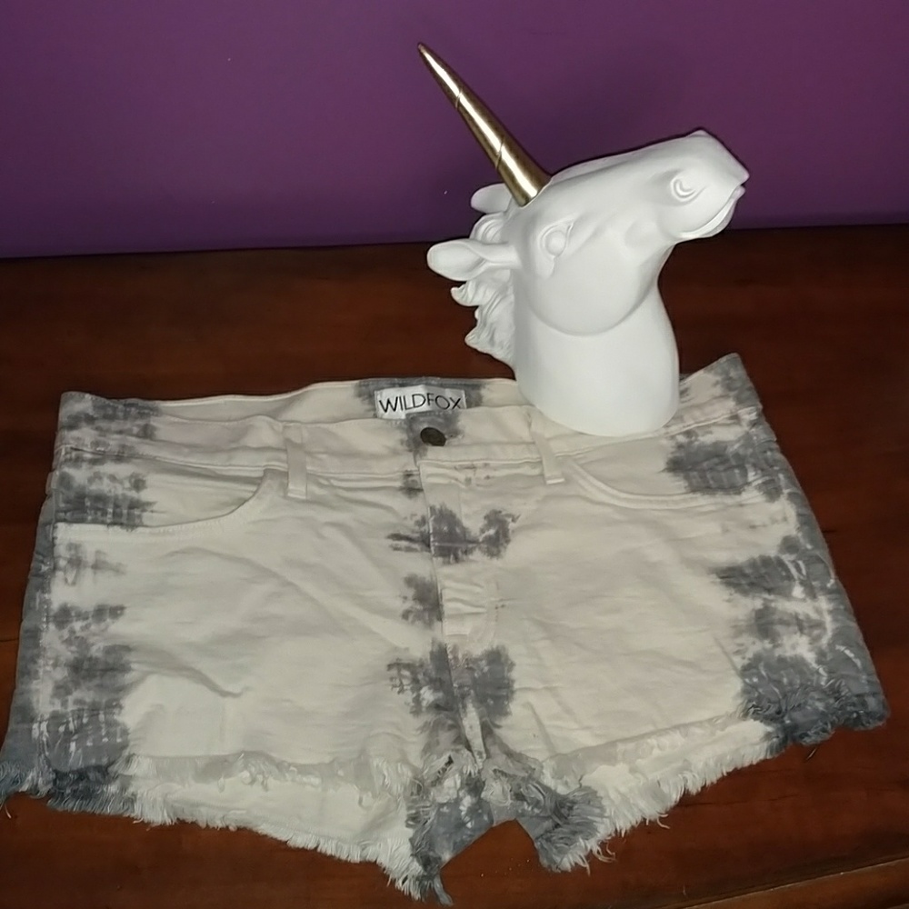 Wildfox Shorts Tie Dyed